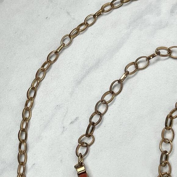 Gold Tone Woven Box Chain Link Belt Large/XL (L/XL) ✨ - Picture 4 of 11